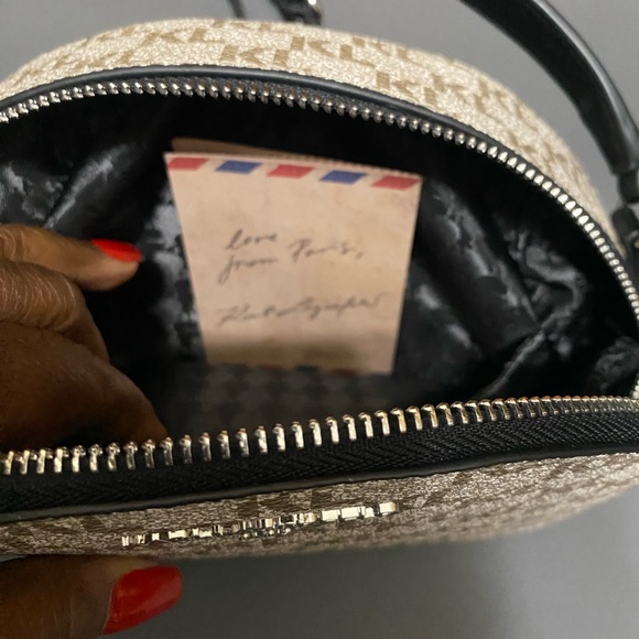 NWT Karl Lagerfeld Signature Crossbody Bag - Picture 2 of 5